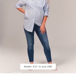 Abercrombie and Fitch maternity jeans